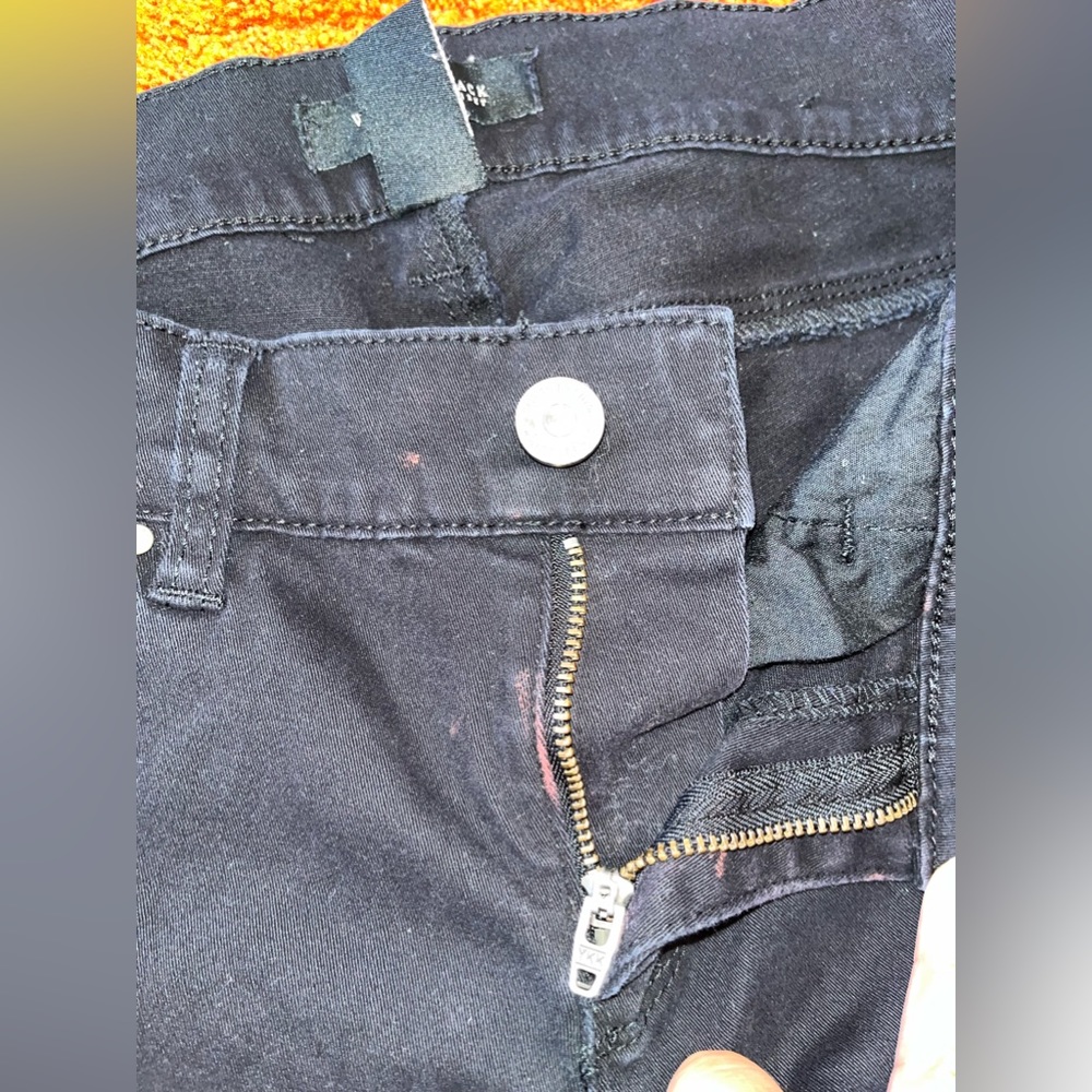 White House Black Market Skimmer Black Pants Women’s Size 6 - Picture 9 of 14